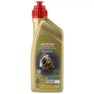 CASTROL Transmax Manual V 75W80 1L - olej przekładniowy do skrzyni biegów manualnej - Oleje przekładniowe - miniaturka - grafika 1