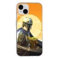 Etui i futerały do telefonów - ERT GROUP etui na telefon Apple Iphone 14 PLUS, case oryginalny i oficjalnie licencjonowany przez Star Wars, wzór Baby Yoda 020, optymalnie dopasowane, plecki z TPU - miniaturka - grafika 1