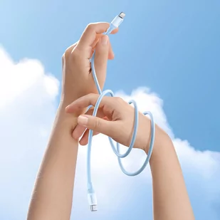 Ugreen kabel do szybkiego ładowania USB Typ C - Lightning (certyfikat MFI) chip C94 Power Delivery 1m niebieski (US387 20313) - Kable USB - miniaturka - grafika 2