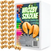 Desery dla dzieci - D&D Fun Cookies / Zestaw Ciasteczek "Szkolne Wróżby" 50 Sztuk 300G - miniaturka - grafika 1