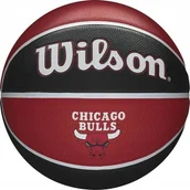 Koszykówka - WILSON NBA Chicago Bulls 7 Piłka do koszykówki - miniaturka - grafika 1