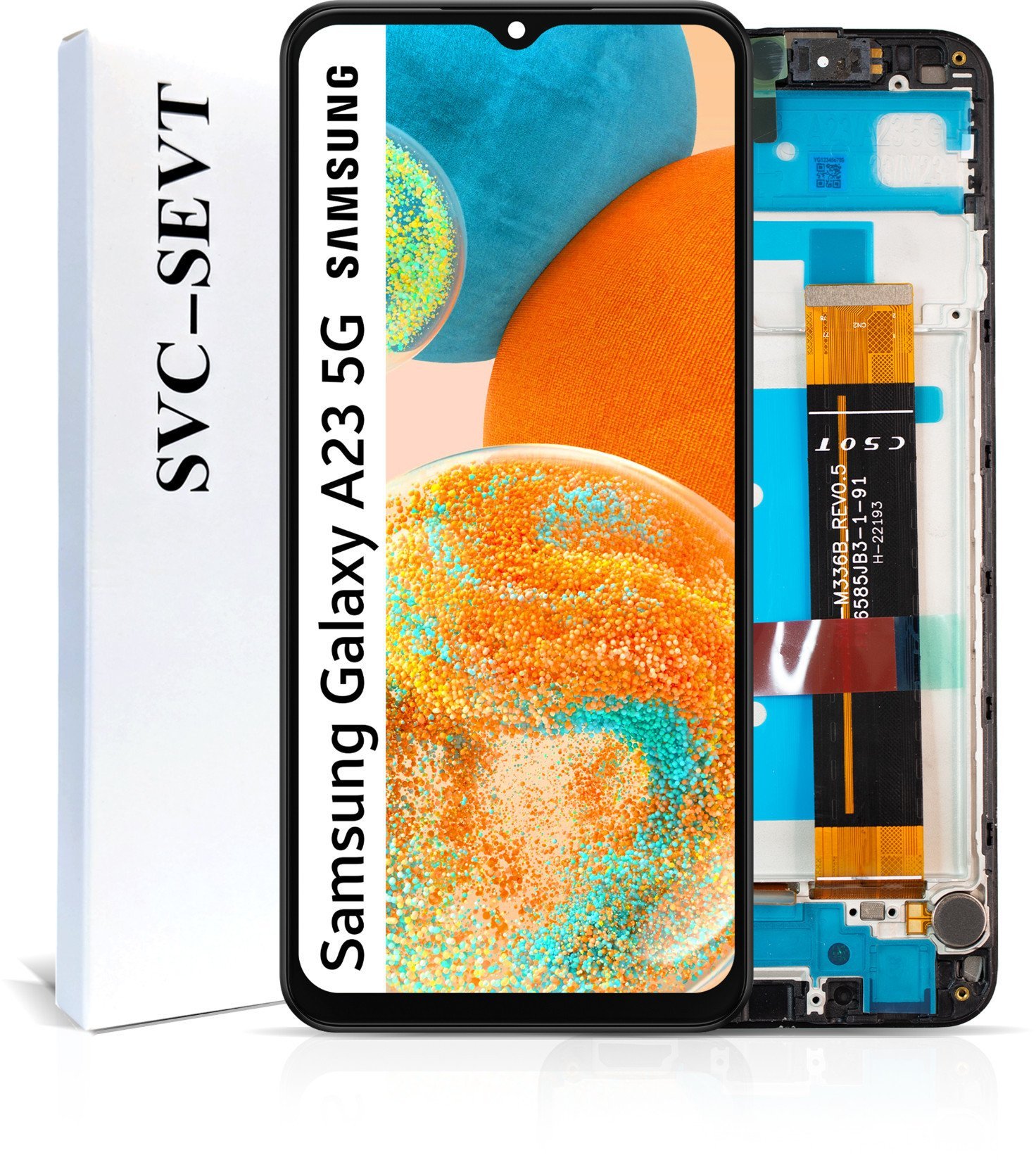 Wyświetlacz do Samsung Galaxy A23 5G Ekran LCD Ramka Oryginał Zila SM-A236B 5904858352272