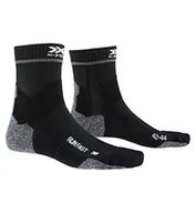 Skarpetki męskie - X-Socks Unisex Run Fast skarpety do biegania jasnoszare, czarne skarpety szary jasnoszary 42-44 XS-RS17S19U - miniaturka - grafika 1