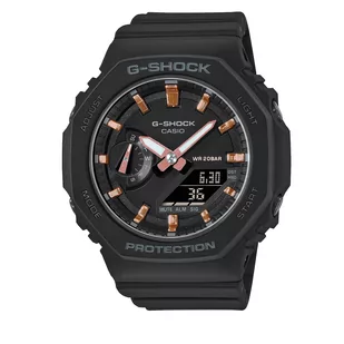 Zegarek Zegarek G-Shock GMA-S2100-1AER Black/Black - Zegarki damskie - miniaturka - grafika 1