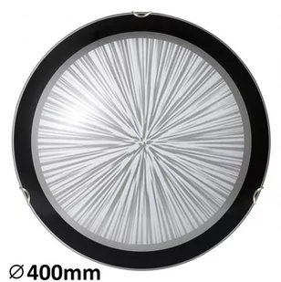 Rabalux Kinkiet PLAFON nowoczesna Oprawa sufitowa LAMPA ścienna SPHERE 1858 IP20 biały Czarny - Lampy ścienne - miniaturka - grafika 2