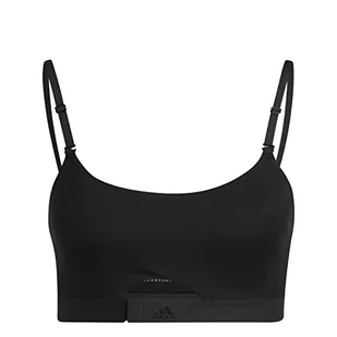 adidas Damski biustonosz sportowy AeroImpact L LS, czarny, M, czarny, M - Biustonosze - miniaturka - grafika 1