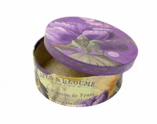 PUDEŁKO ZDOBNE OKRĄGŁE 17CM 2153 ARGUS PETALS OF PARIS - Opakowania i torebki na prezenty - miniaturka - grafika 1