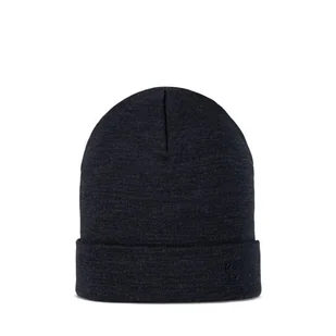 Czapka wełniana Buff Heavyweight Merino Wool Hat Beanie Solid Night Blue - Czapki męskie - miniaturka - grafika 1