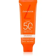 Kremy do twarzy - Lancaster Sun Beauty Mineral Face Cream krem do opalania do twarzy SPF 50 50 ml - miniaturka - grafika 1