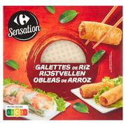 Kuchnie świata - Carrefour Sensation Papier ryżowy 100 g (10 sztuk) - miniaturka - grafika 1