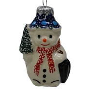 Bombki - Ceramiczna bombka ceramiczna Ceramika Bolesławiec - miniaturka - grafika 1