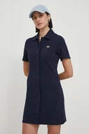 Sukienki - Lacoste sukienka kolor granatowy mini prosta - miniaturka - grafika 1