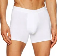 Majtki męskie - SLOGGI SHIRT Stop SHORT Bokserki majtki męskie 2 SZTUKI Białe S - miniaturka - grafika 1