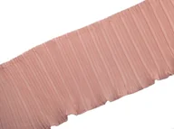 Pasmanteria - kufer-pasmanteria.pl Taśma elastyczna plisowana żorżeta 12 cm ( 1 mb ) Róż 6A6C-51427_20220331192813 - miniaturka - grafika 1