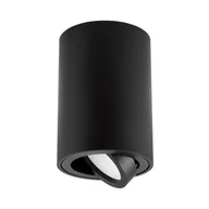 Lampy sufitowe - OPRAWA NATYNKOWA SPOT TUBA CZARNA NATI W1 - miniaturka - grafika 1