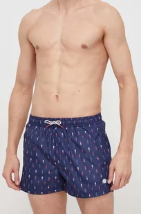 Pepe Jeans szorty kąpielowe kolor granatowy - Stroje kąpielowe - miniaturka - grafika 1