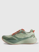 Buty sportowe męskie - 4F Niskie buty do biegania Flow Run 1.0 męskie - oliwkowe/khaki 40 - miniaturka - grafika 1