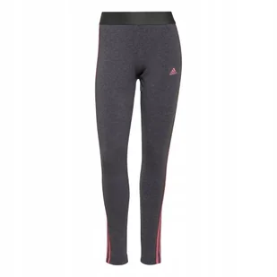 Legginsy damskie adidas Loungwear E szare H07769 XS - Legginsy - miniaturka - grafika 1