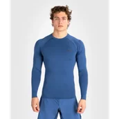 Kimona, stroje i obuwie - Venum Rashguard Długi Rękaw Contender Long Sleeve Blue - miniaturka - grafika 1