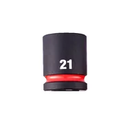 Klucze i nasadki - Milwaukee nasadka udarowa 21 mm 1/2" 6-kątna Shockwave krótka metryczna 4932480315 - miniaturka - grafika 1