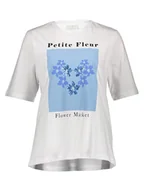 Koszulki i topy damskie - Kaffe Koszulka w kolorze białym - miniaturka - grafika 1