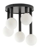 Lampy sufitowe - Perla lampa sufitowa 5xG9 czarna/biała 33485 - miniaturka - grafika 1