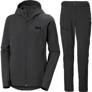 Helly Hansen Blaze softshellset, damski, Czarny - Pozostała odzież narciarska - miniaturka - grafika 1