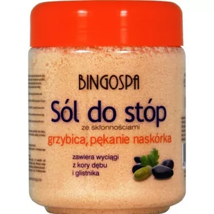 Bingo Sól do stóp grzybica, pękający naskórek 550G - Sól - miniaturka - grafika 1