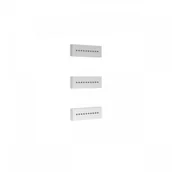 Akcesoria hydrauliczne - Tres 29951504 29951504 BARRAS Y DUCHA 3 wbudowane dysze z hydromasażem 140x45 - miniaturka - grafika 1