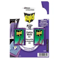 Preparaty na chwasty i szkodniki - Zawieszka przeciw molom w żelu lawenda 6 ml Raid - miniaturka - grafika 1