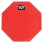 Akcesoria do perkusji - Pad perkusyjny treningowy do ćwiczeń PPM300 8 Czerwony Kaline - miniaturka - grafika 1