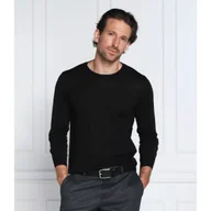 Swetry męskie - Oscar Jacobson Wełniany sweter Custer | Slim Fit - miniaturka - grafika 1