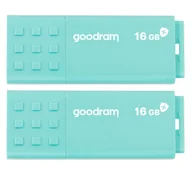 Pendrive - GoodRam UME3 CARE Dwupak 2x16GB USB 3.2 Zielony - miniaturka - grafika 1