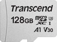 Karty pamięci - Transcend 300S MicroSDXC 128GB UHS-I/U3 A1 V30 TS128GUSD300S TS128GUSD300S - miniaturka - grafika 1