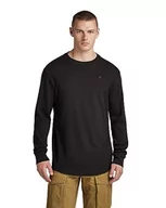 Koszulki męskie - G-STAR RAW koszulka męska lash, Czarny (Dk Black D16397-d289-6484), S - miniaturka - grafika 1