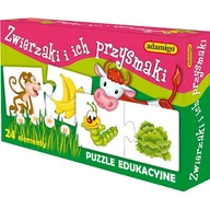 Gry planszowe - Adamigo Zwierzaki I Przysmaki - Pogorzelska Julia - miniaturka - grafika 1