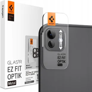 Spigen Glass tR EZ Fit Optik Metal - Osłona obiektywu iPada Pro 13 cali 2024 - Akcesoria do tabletów i e-booków - miniaturka - grafika 1