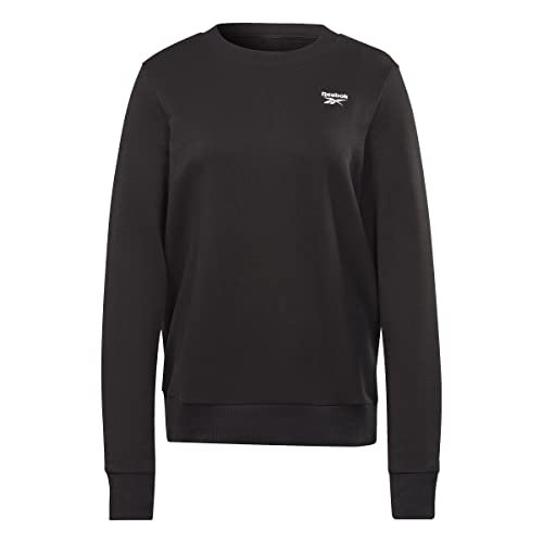Reebok Damska bluza z długim rękawem Identity Small Logo French Terry Crew