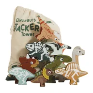 Sortery dla dzieci - Le Toy Van - Drewniane figurki dinozaury, układanka - miniaturka - grafika 1