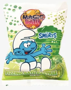 Kula do kąpieli Smurfs dla dzieci 3+ Magic Bath (40 g) - Kosmetyki kąpielowe dla dzieci - miniaturka - grafika 1