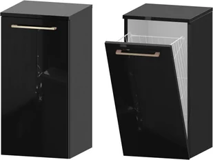 Słupek Łazienkowy ROSEN 35 1K- Uchwyt Złoty - Szafki łazienkowe - miniaturka - grafika 1