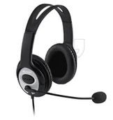 Słuchawki - Słuchawki Microsoft LifeChat LX-3000 JUG-00014 (kolor czarny) - miniaturka - grafika 1