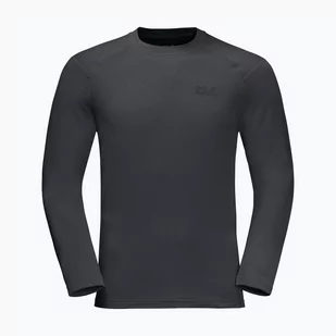 Koszulka trekkingowa longsleeve męska Jack Wolfskin Infinite LS grafitowa 1808311 | WYSYŁKA W 24H | 30 DNI NA ZWROT - Odzież trekkingowa damska - miniaturka - grafika 1