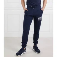 Dresy męskie - EA7 Spodnie dresowe | Regular Fit - miniaturka - grafika 1