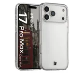 Etui i futerały do telefonów - Bizon Halo do Apple iPhone 17 Pro Max Przezroczysty - miniaturka - grafika 1