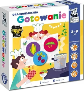 Edgard Kapitan Nauka Gra Edukacyjna Gotowanie GR0469 - Gry planszowe - miniaturka - grafika 1