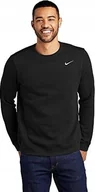 Bluzy męskie - BLUZA MĘSKA NIKE SPORTOWA NA CODZIEŃ CZARNA 637902 010 r. M - miniaturka - grafika 1