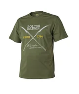 Koszulki męskie - Helikon-Tex T-Shirt Polish Multitool U.S. Zielona - S - miniaturka - grafika 1