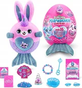 Figurki dla dzieci - Zestaw ZURU Rainbocorns Mermaidcorn Surprise z pluszowym królikiem - miniaturka - grafika 1