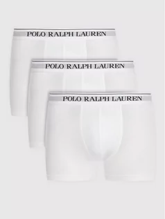 Majtki męskie - Ralph Lauren Polo Komplet 3 par bokserek 714513424 Biały - grafika 1
